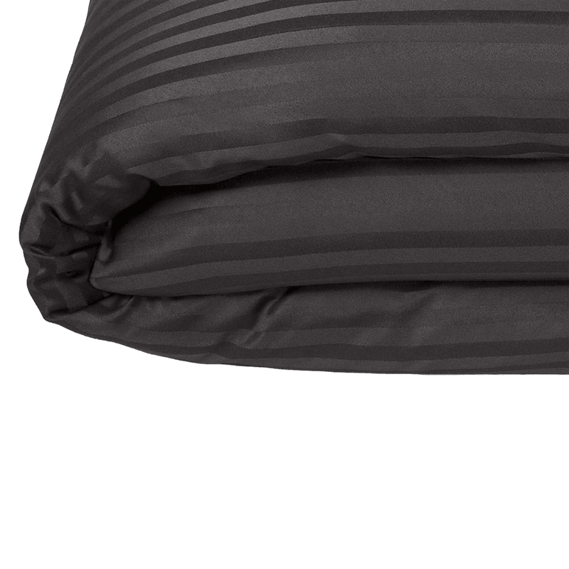 COUETTE RAYÉE SATINÉE GRISE – Image 5